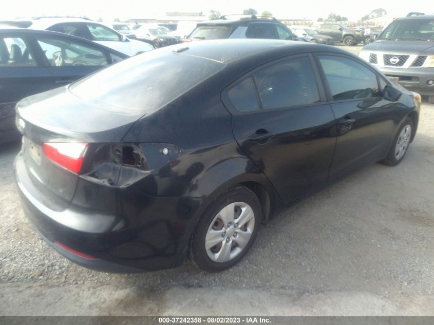 2016 KIA FORTE LX - KNAFK4A61G5594994