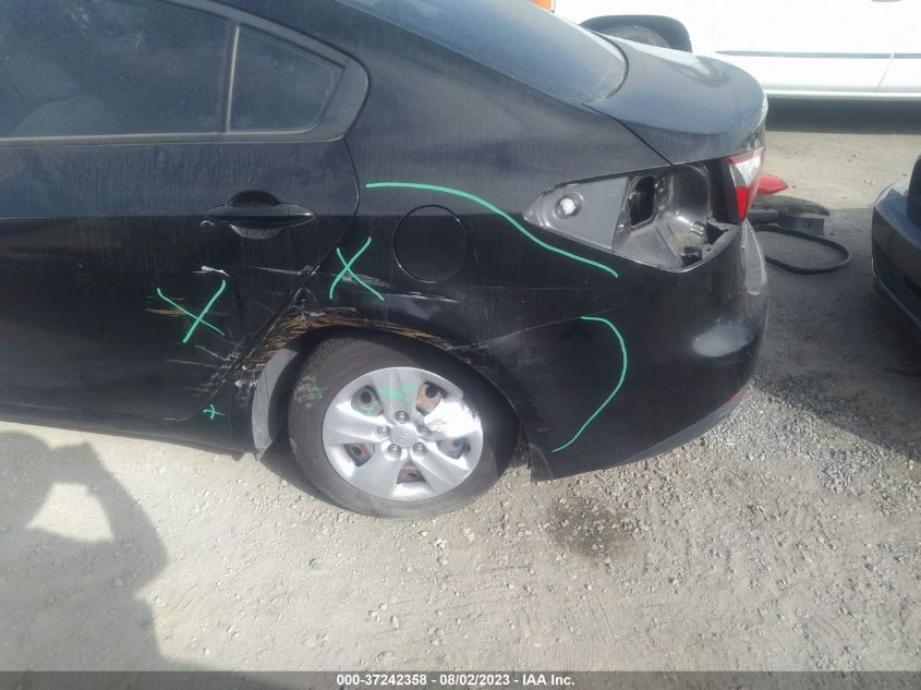2016 KIA FORTE LX - KNAFK4A61G5594994