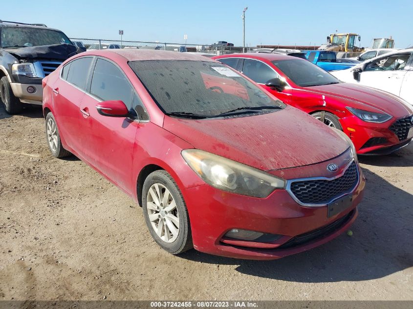 2014 KIA FORTE EX - KNAFX4A80E5113777