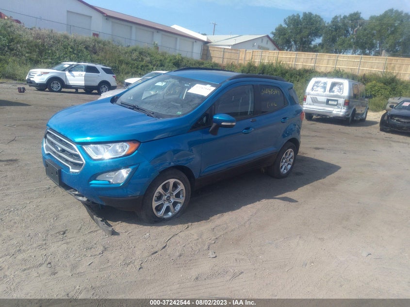 VIN MAJ6S3GL0LC319171 2020 FORD ECOSPORT SE