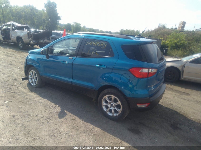 VIN MAJ6S3GL0LC319171 2020 FORD ECOSPORT SE