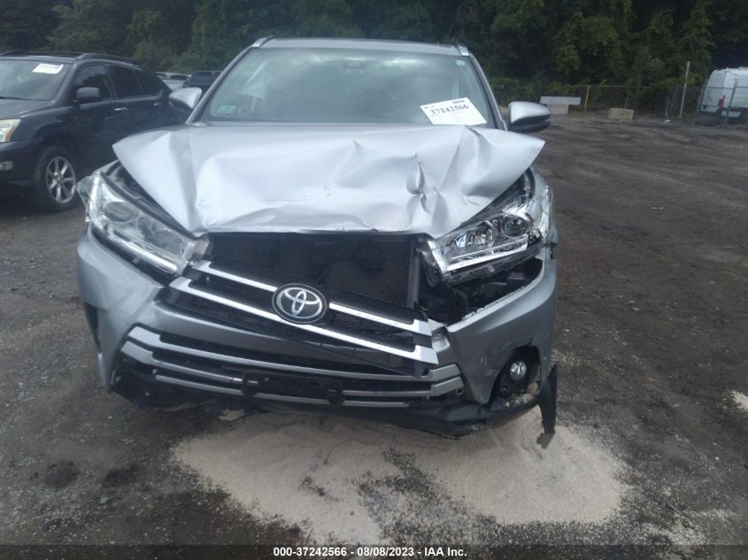 2019 TOYOTA HIGHLANDER XLE - 5TDJZRFH2KS935970