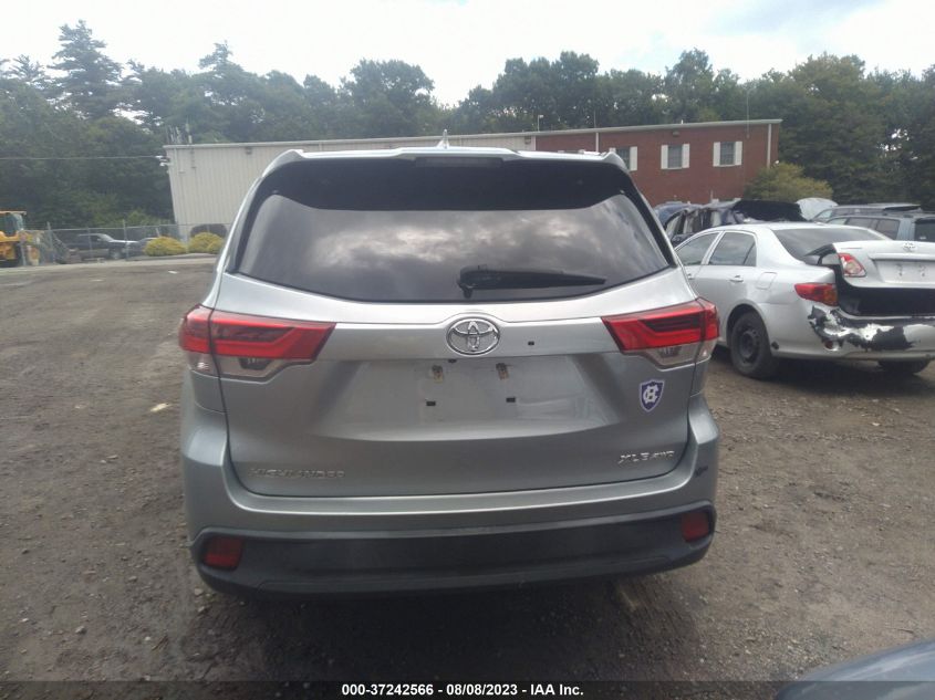 2019 TOYOTA HIGHLANDER XLE - 5TDJZRFH2KS935970