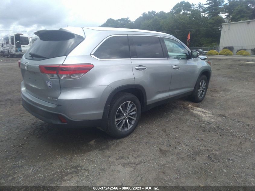 2019 TOYOTA HIGHLANDER XLE - 5TDJZRFH2KS935970