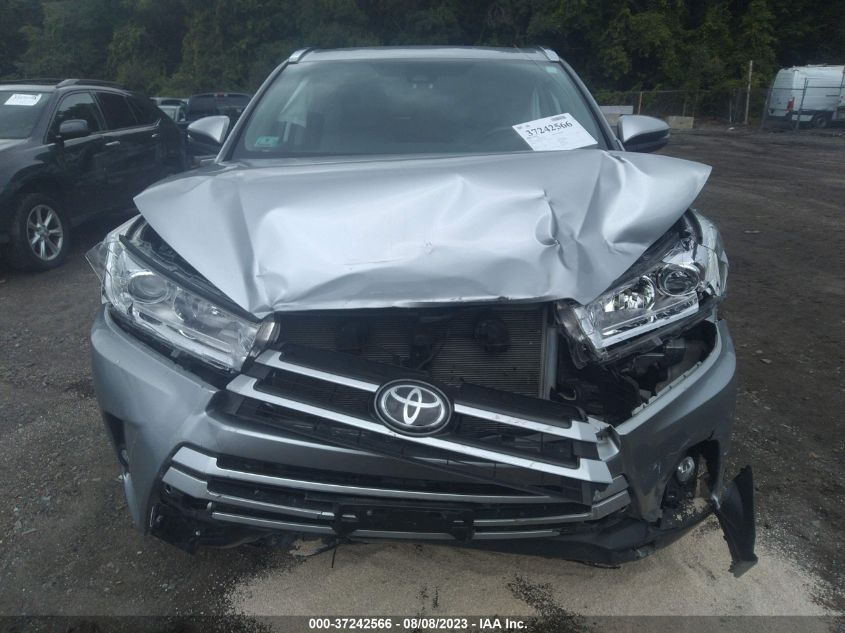 2019 TOYOTA HIGHLANDER XLE - 5TDJZRFH2KS935970