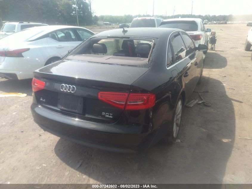2013 AUDI A4 PREMIUM PLUS - WAUFFAFL7DN003824