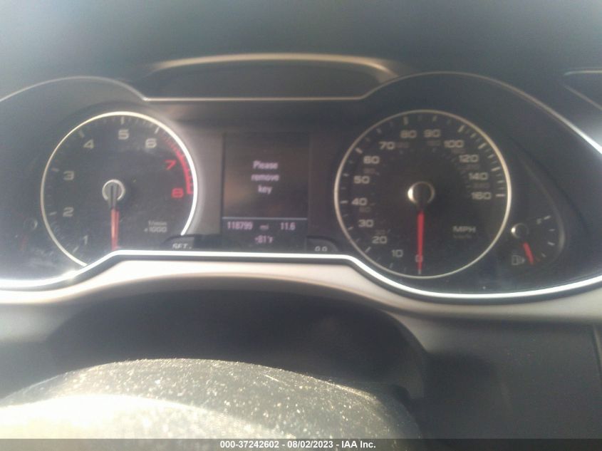 2013 AUDI A4 PREMIUM PLUS - WAUFFAFL7DN003824