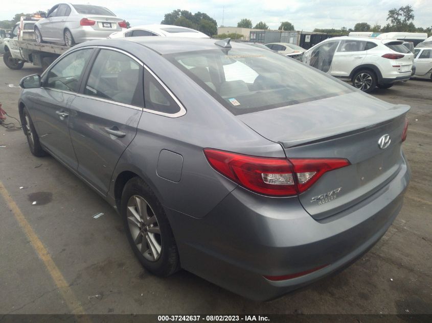 2016 HYUNDAI SONATA 2.4L SE - 5NPE24AF1GH361714