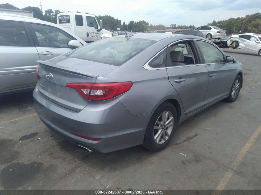 2016 HYUNDAI SONATA 2.4L SE - 5NPE24AF1GH361714