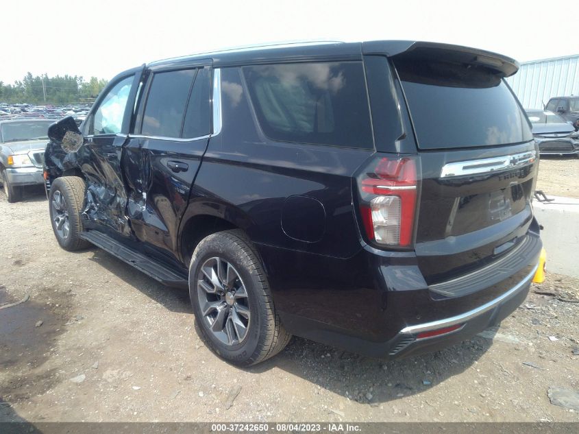 2022 CHEVROLET TAHOE LT - 1GNSKNKD3NR350524