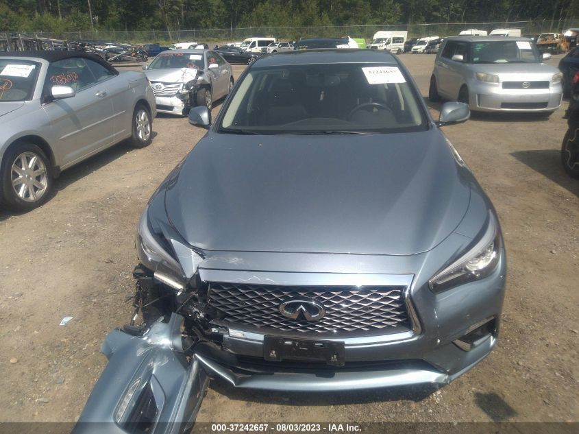 2018 INFINITI Q50 3.0T LUXE - JN1EV7AR6JM445661