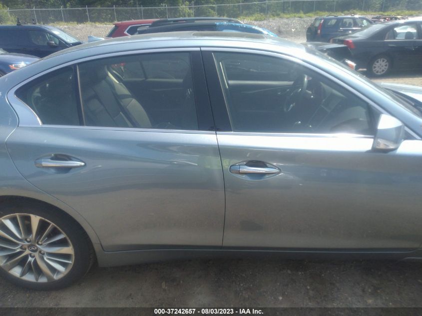 2018 INFINITI Q50 3.0T LUXE - JN1EV7AR6JM445661
