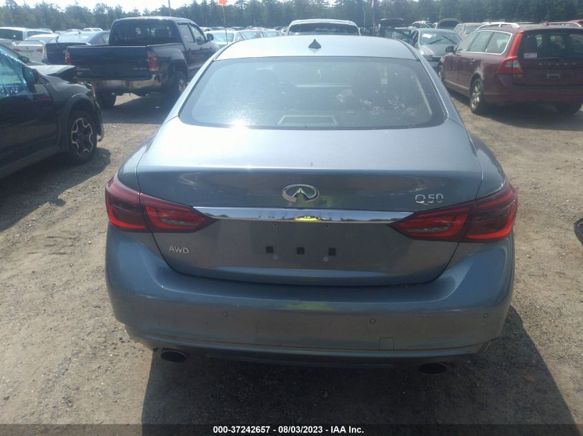 2018 INFINITI Q50 3.0T LUXE - JN1EV7AR6JM445661