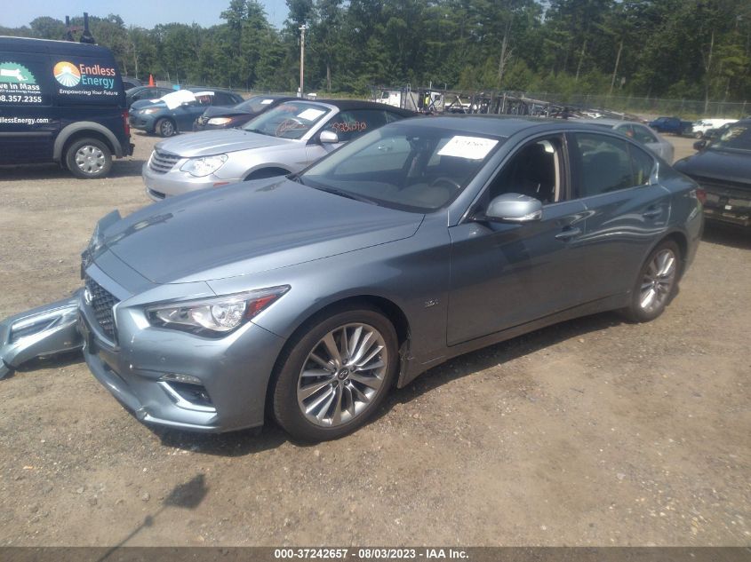 2018 INFINITI Q50 3.0T LUXE - JN1EV7AR6JM445661