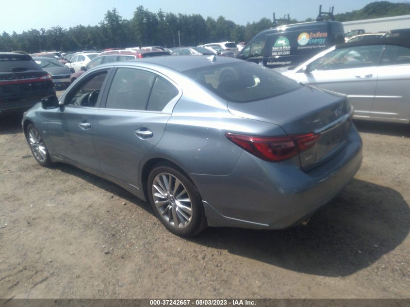 2018 INFINITI Q50 3.0T LUXE - JN1EV7AR6JM445661