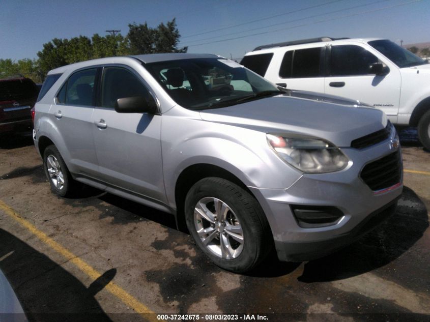 2016 CHEVROLET EQUINOX LS - 2GNFLEEK5G6237732