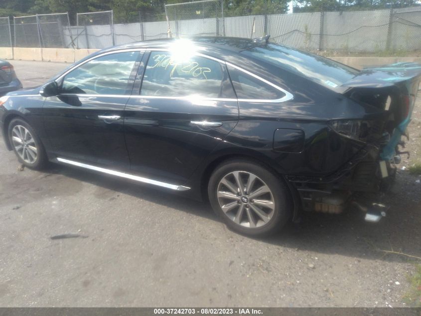 2016 HYUNDAI SONATA 2.4L LIMITED - 5NPE34AF0GH356727