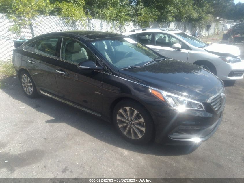 2016 HYUNDAI SONATA 2.4L LIMITED - 5NPE34AF0GH356727