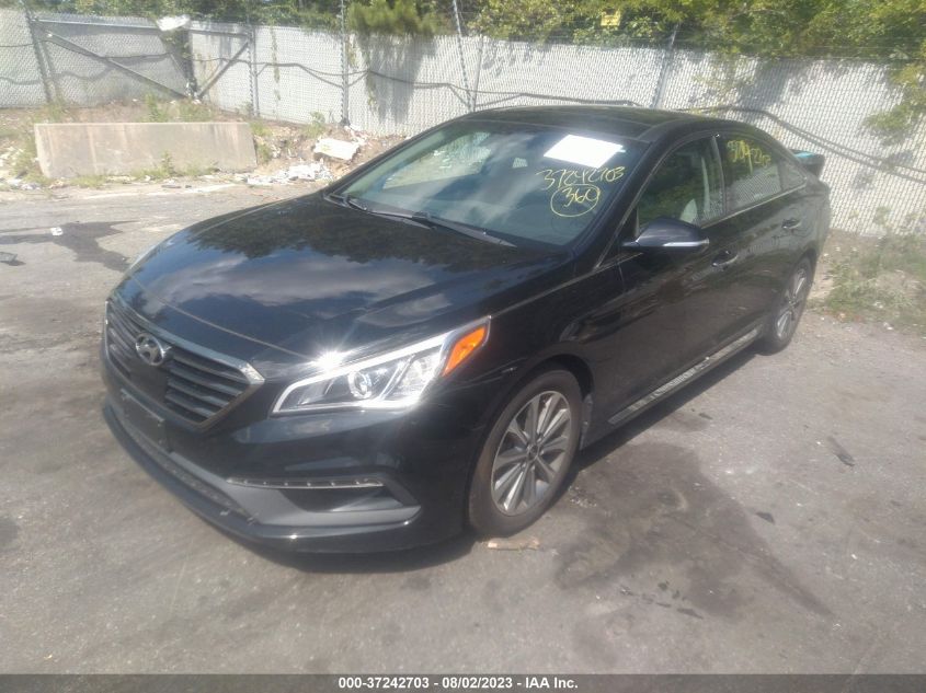 2016 HYUNDAI SONATA 2.4L LIMITED - 5NPE34AF0GH356727