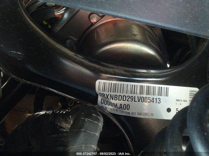 2020 CAN-AM SPYDER ROADSTER RT/RT LIMITED 2BXNBDD29LV005413