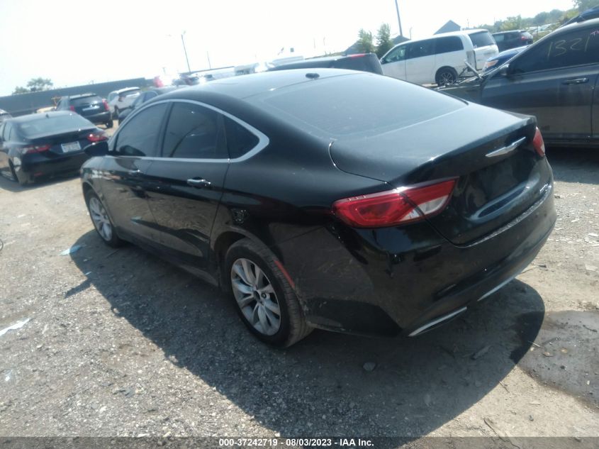 2015 CHRYSLER 200 C - 1C3CCCCG6FN514739
