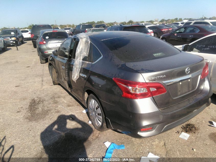 2019 NISSAN SENTRA S - 3N1AB7AP8KY325297