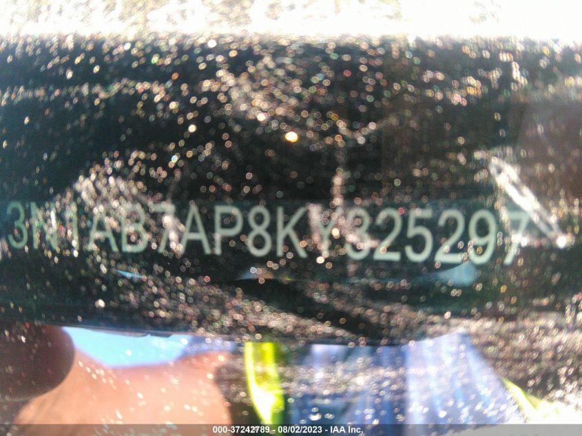 2019 NISSAN SENTRA S - 3N1AB7AP8KY325297