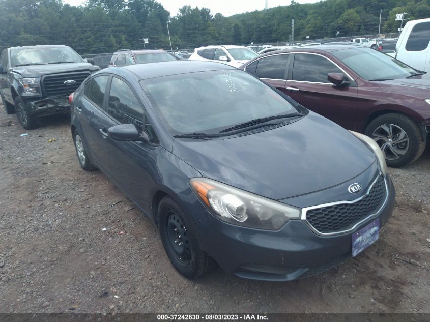 2016 KIA FORTE LX - KNAFK4A65G5458352