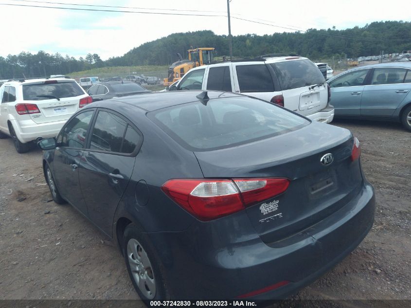 2016 KIA FORTE LX - KNAFK4A65G5458352