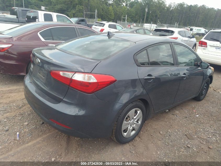 2016 KIA FORTE LX - KNAFK4A65G5458352