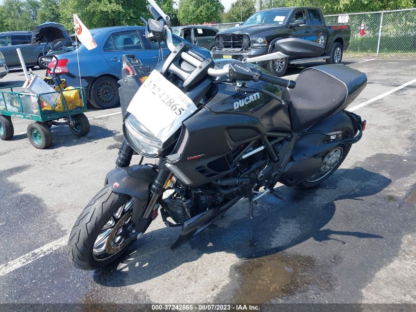 2012 DUCATI DIAVEL ZDM13BLW9CB008862