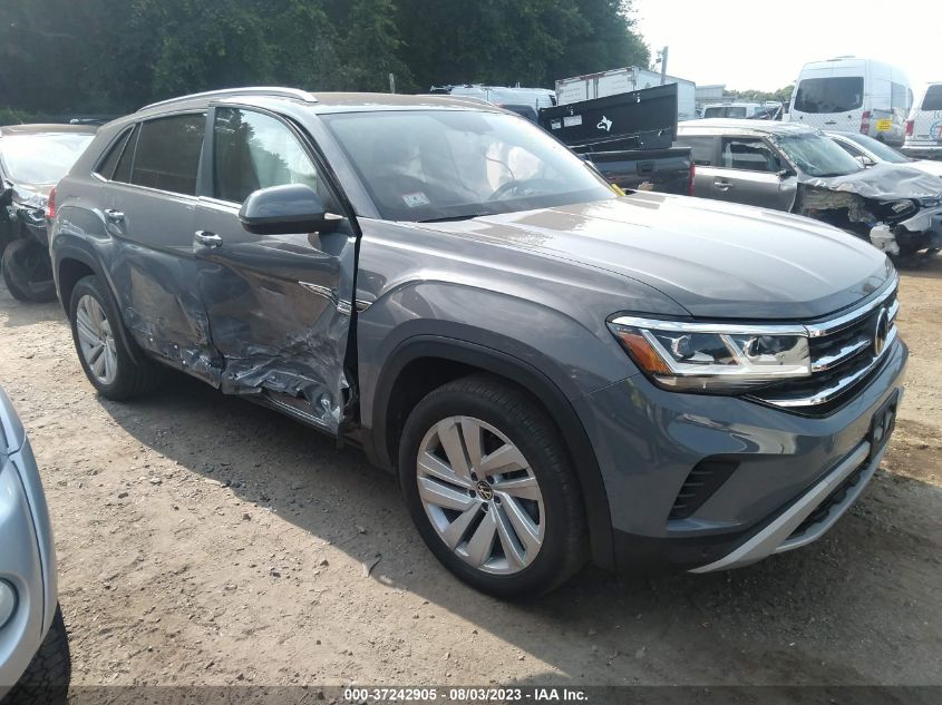 2021 VOLKSWAGEN ATLAS CROSS SPORT 2.0T SE W/TECHNOLOGY - 1V2KC2CA5MC214632