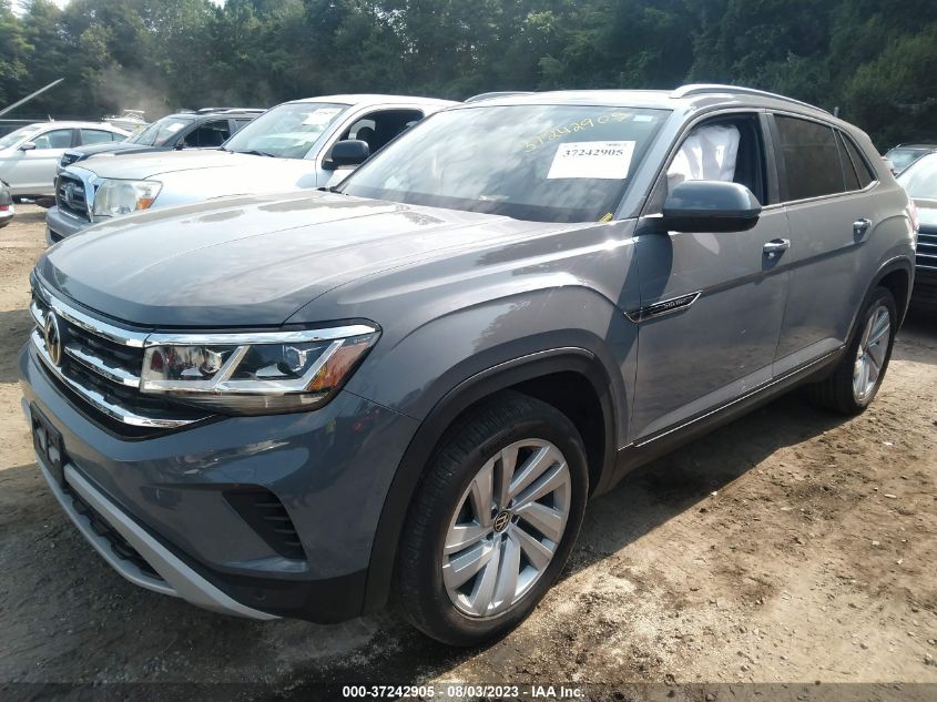 2021 VOLKSWAGEN ATLAS CROSS SPORT 2.0T SE W/TECHNOLOGY - 1V2KC2CA5MC214632