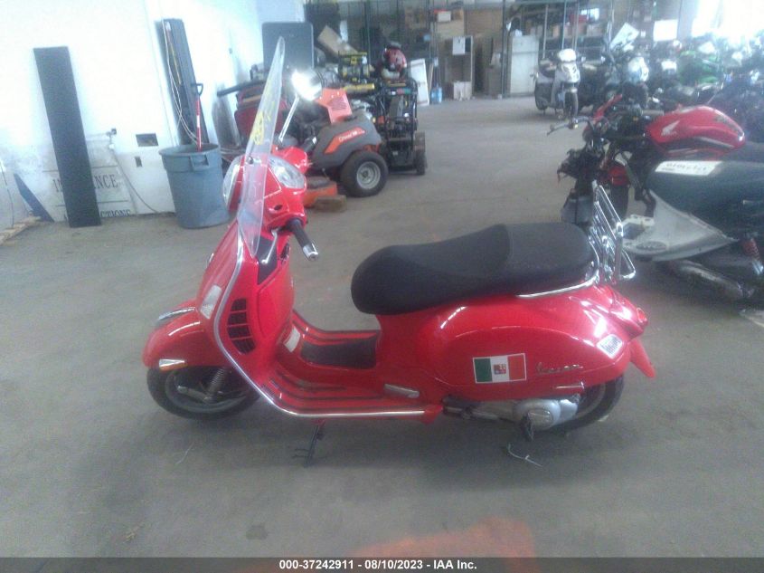 2009 VESPA GTS 250 ZAPM459L495009587