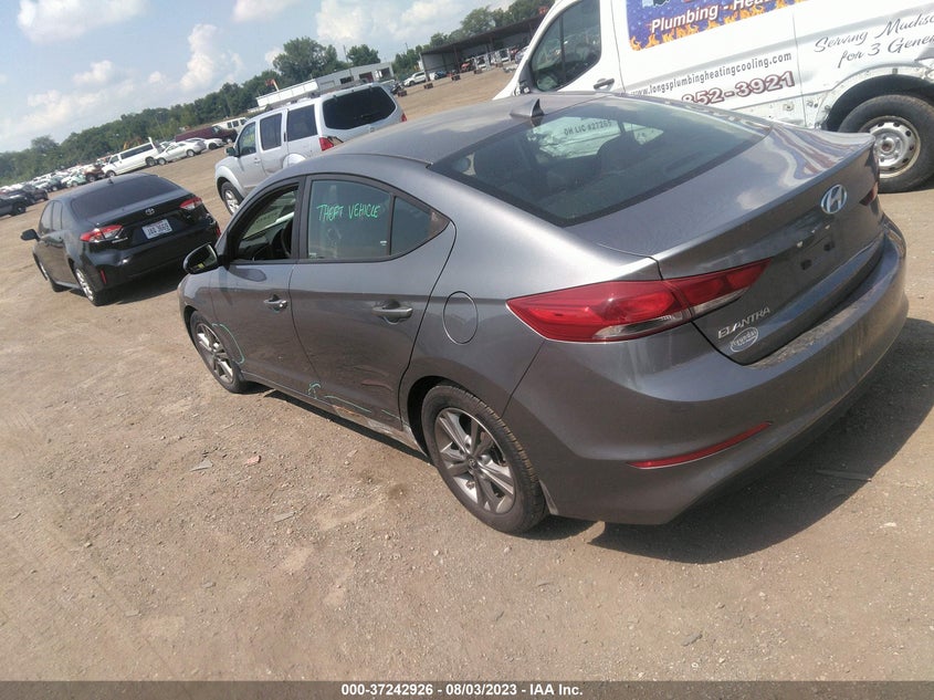 VIN 5NPD84LF1JH357712 2018 HYUNDAI ELANTRA SEL