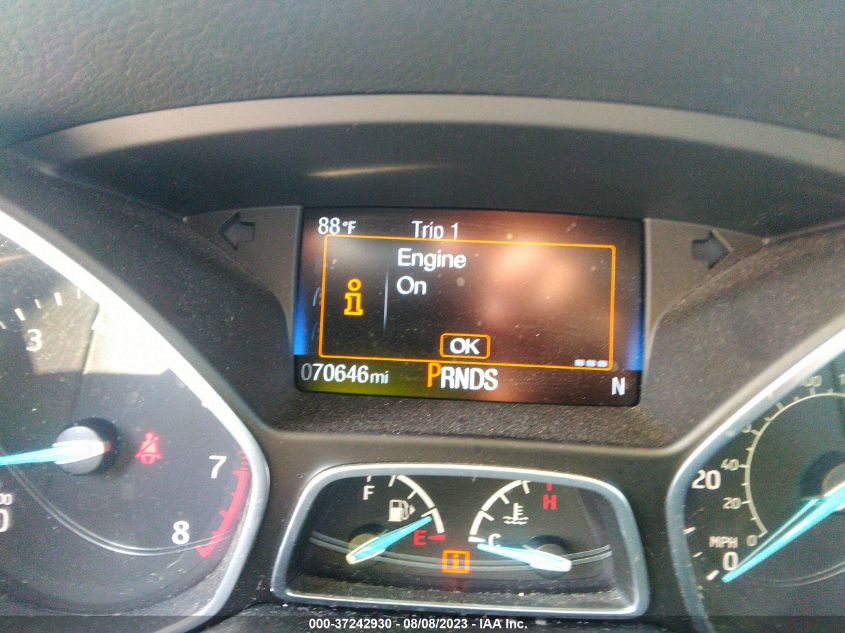 2018 FORD FOCUS SEL - 1FADP3H28JL300959