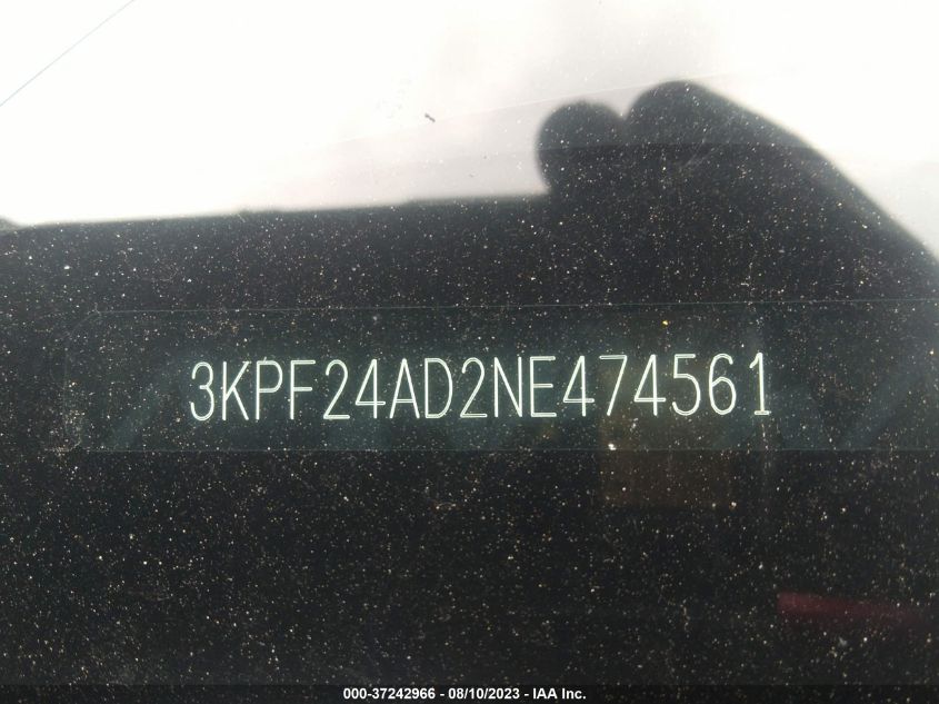 2022 KIA FORTE LXS - 3KPF24AD2NE474561