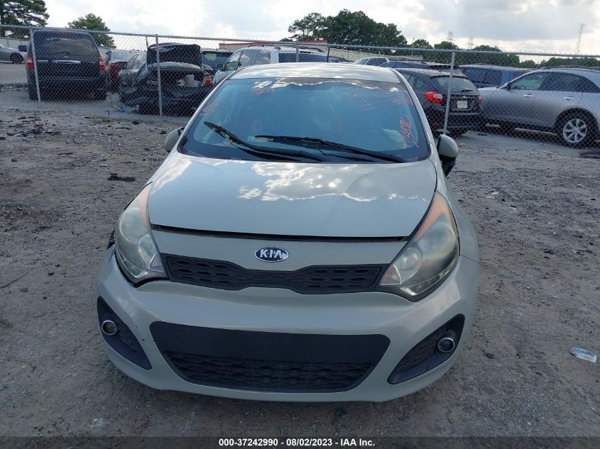 2013 KIA RIO EX - KNADN5A37D6209566