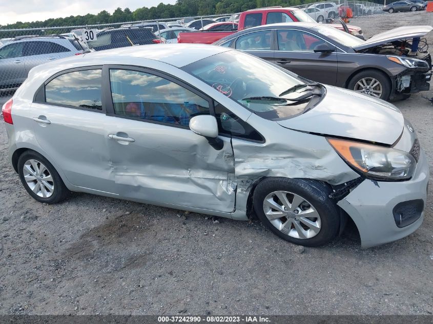 2013 KIA RIO EX - KNADN5A37D6209566