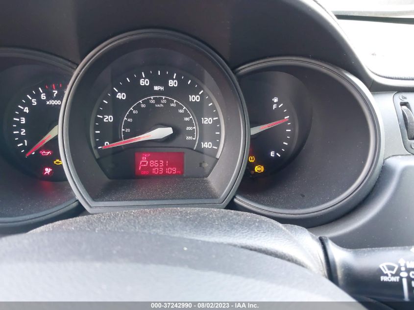 2013 KIA RIO EX - KNADN5A37D6209566