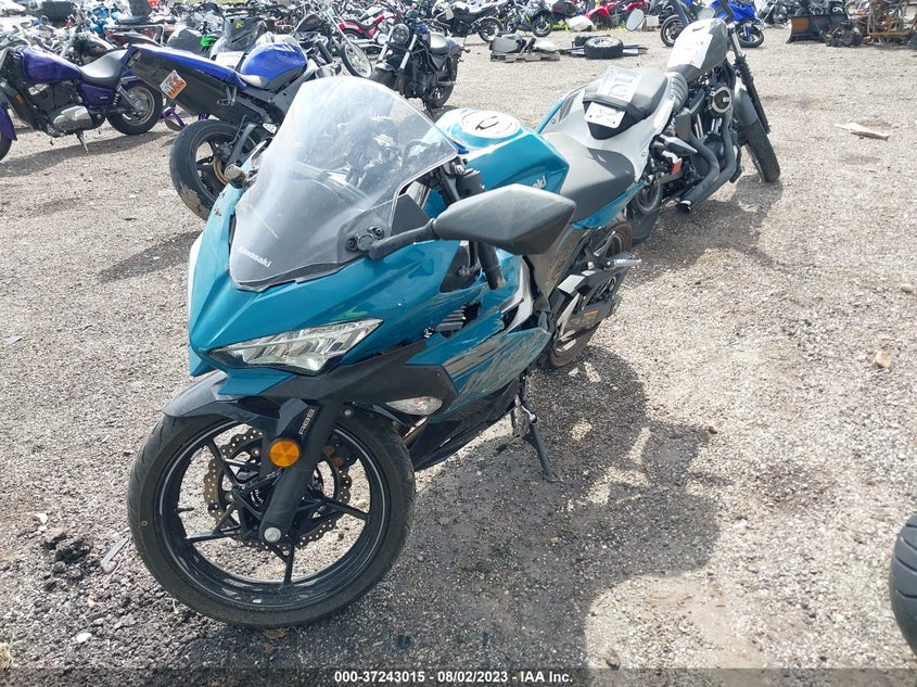 VIN JKAEXKG15MDAA1034 2021 KAWASAKI EX400