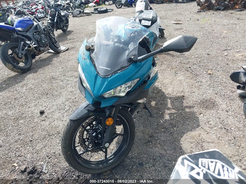 VIN JKAEXKG15MDAA1034 2021 KAWASAKI EX400