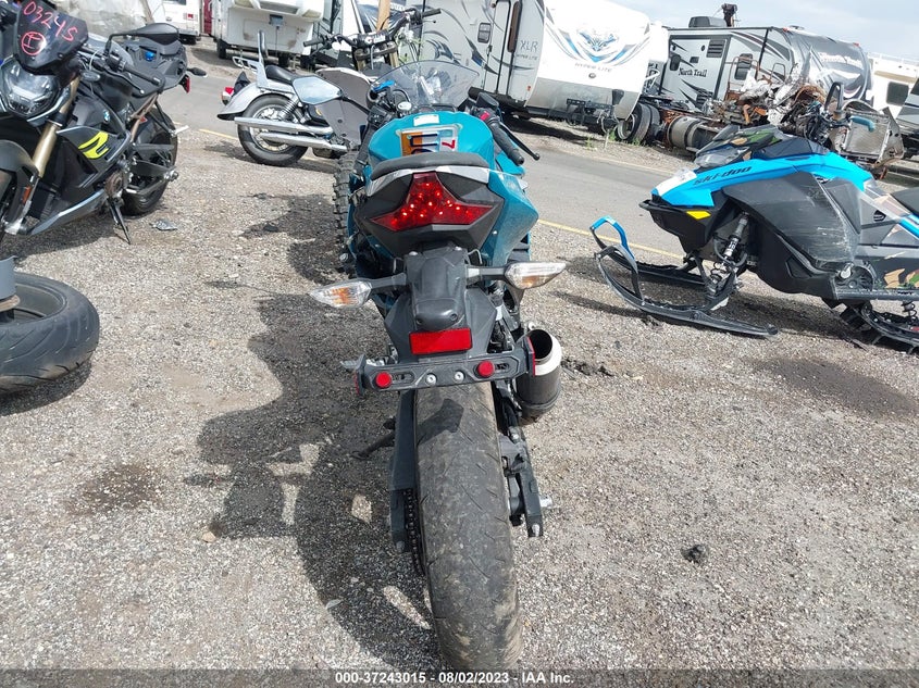 VIN JKAEXKG15MDAA1034 2021 KAWASAKI EX400