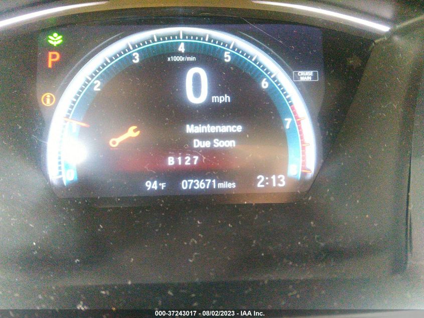 2018 HONDA CIVIC SEDAN EX - 2HGFC2F74JH572835
