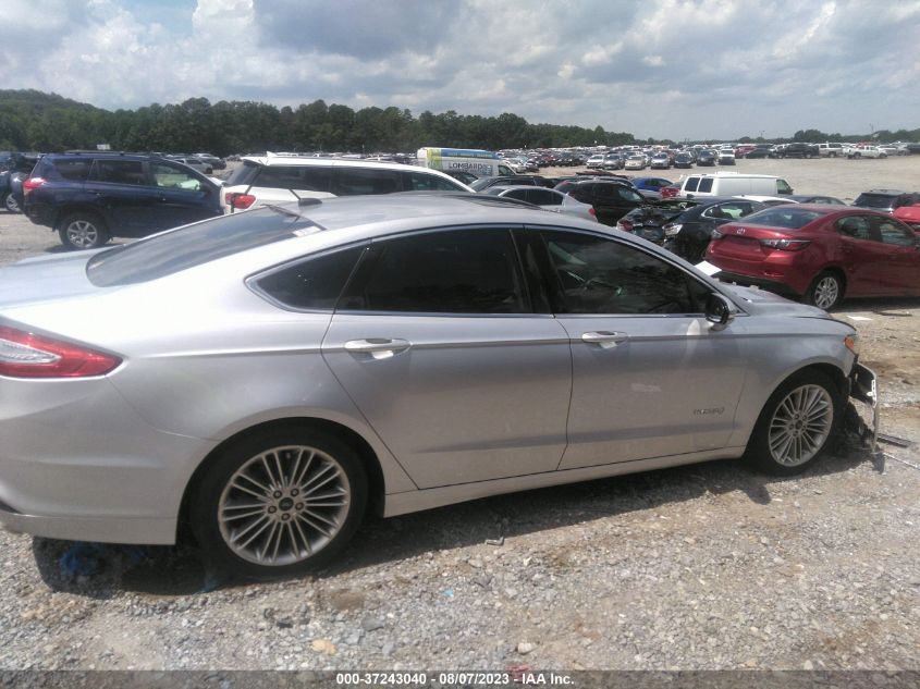 2014 FORD FUSION SE HYBRID - 3FA6P0LU6ER230871