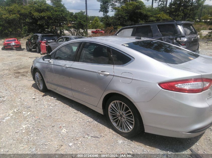 2014 FORD FUSION SE HYBRID - 3FA6P0LU6ER230871