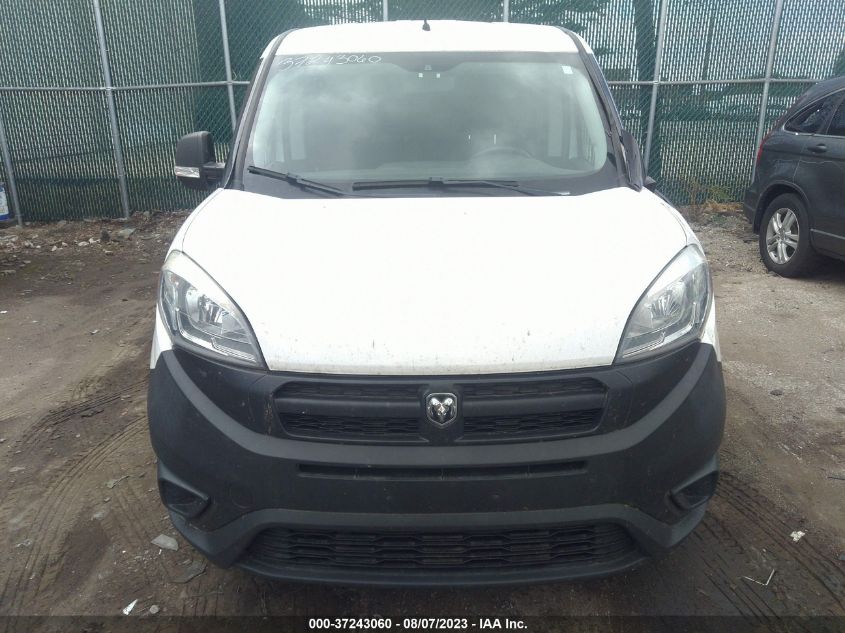 2017 RAM PROMASTER CITY CARGO VAN TRADESMAN - ZFBERFAB9H6D91730