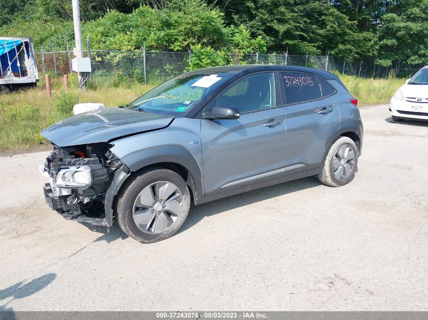 KM8K23AG3KU053282 Hyundai Kona Ev SEL 2