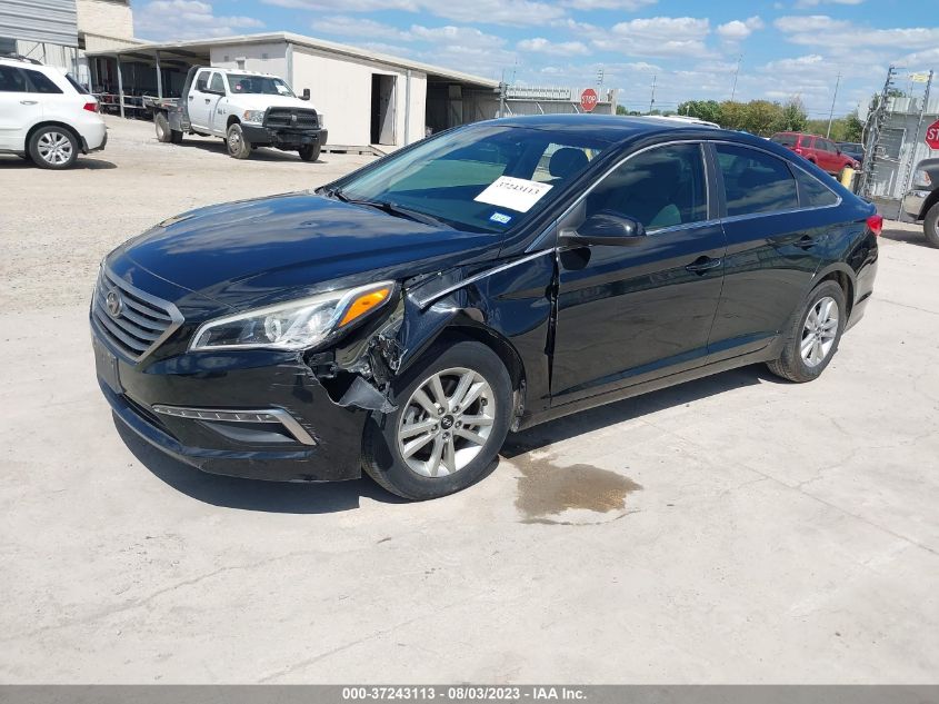 2015 HYUNDAI SONATA 2.4L SE - 5NPE24AF2FH093271