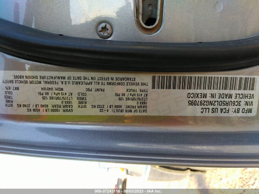 2022 RAM 2500 BIG HORN/LONE STAR - 3C6UR5DL2NG297095